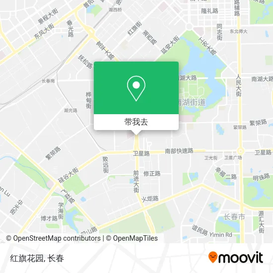 红旗花园地图
