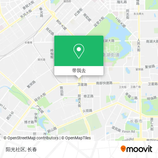 阳光社区地图