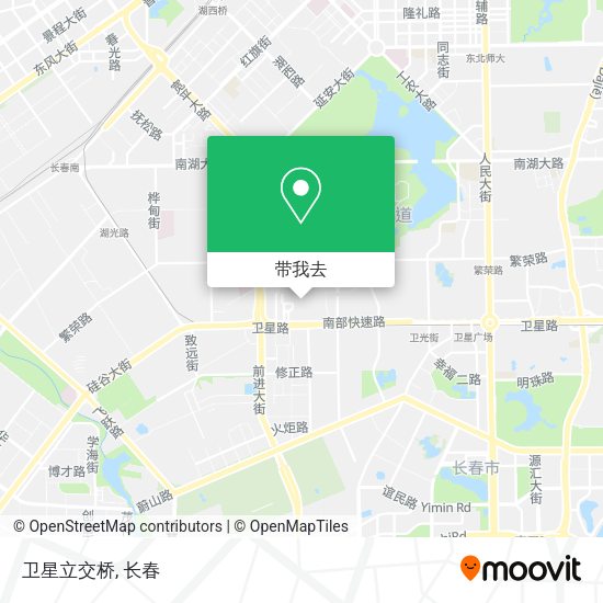 卫星立交桥地图