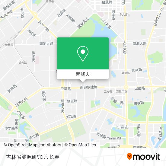 吉林省能源研究所地图