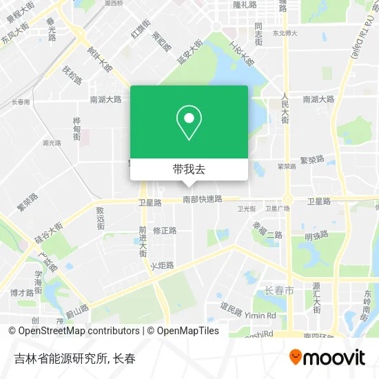吉林省能源研究所地图