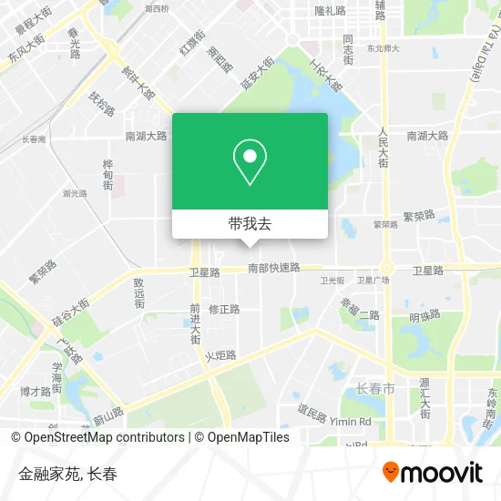 金融家苑地图