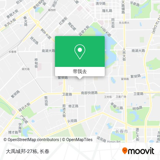 大禹城邦-27栋地图
