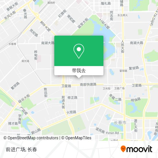 前进广场地图