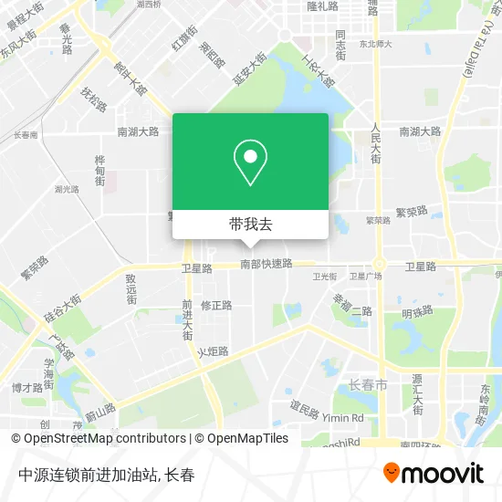中源连锁前进加油站地图