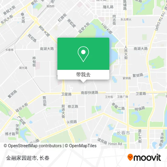 金融家园超市地图