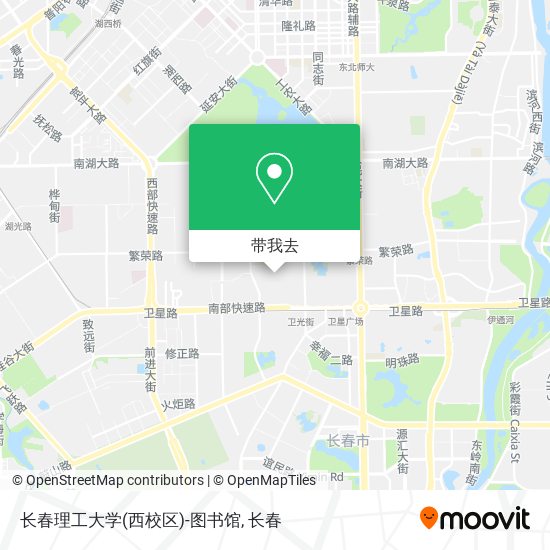 长春理工大学(西校区)-图书馆地图