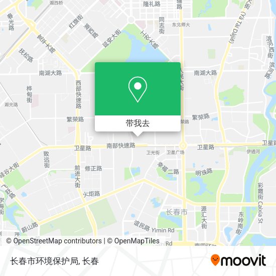 长春市环境保护局地图