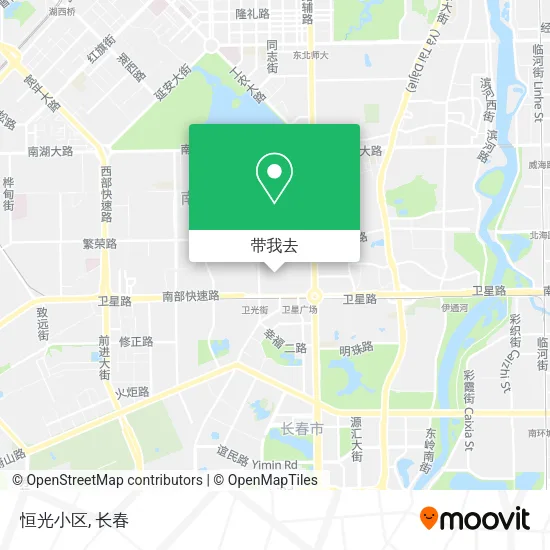 恒光小区地图