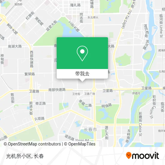 光机所小区地图
