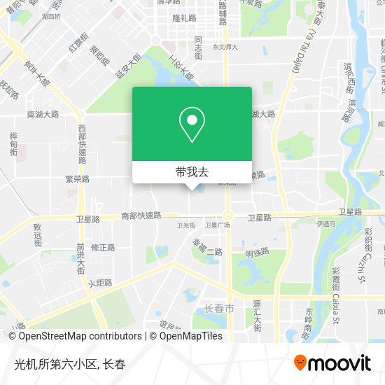 光机所第六小区地图