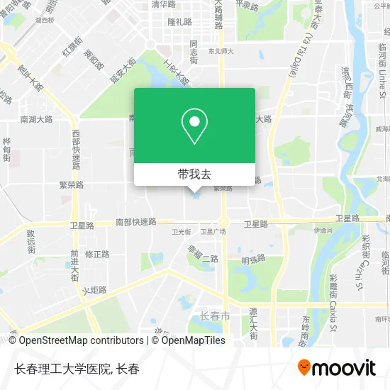 长春理工大学医院地图