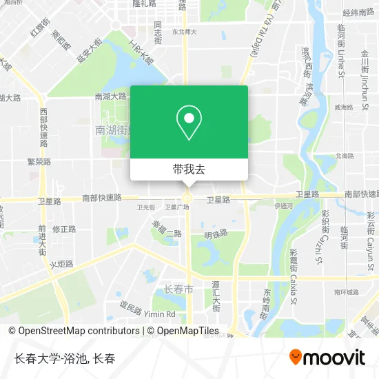 长春大学-浴池地图
