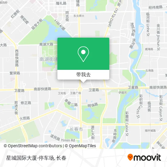 星城国际大厦-停车场地图