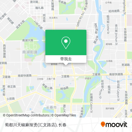 蜀都川天椒麻辣烫(汇文路店)地图