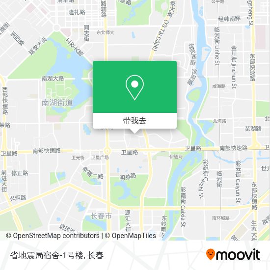 省地震局宿舍-1号楼地图