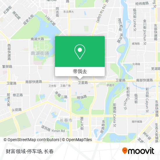 财富领域-停车场地图