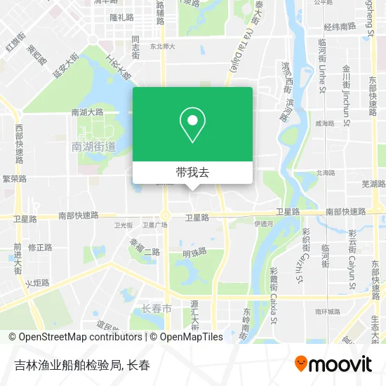 吉林渔业船舶检验局地图