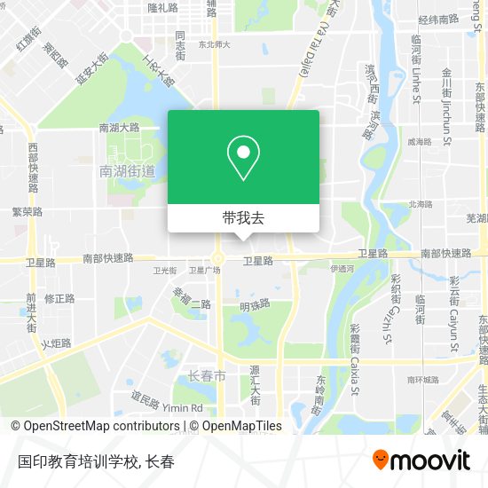 国印教育培训学校地图