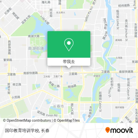 国印教育培训学校地图