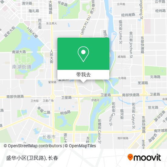 盛华小区(卫民路)地图