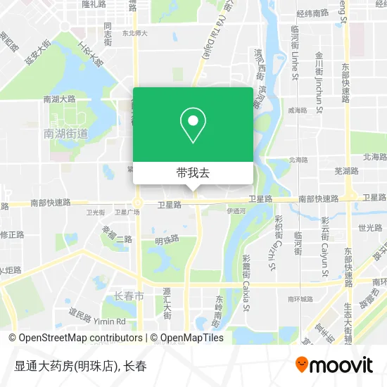 显通大药房(明珠店)地图
