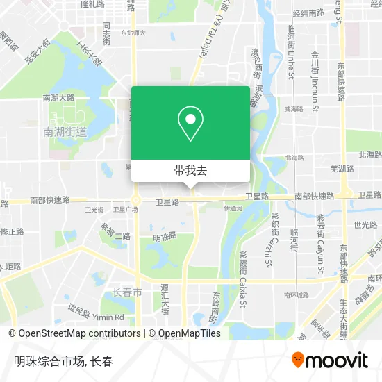 明珠综合市场地图