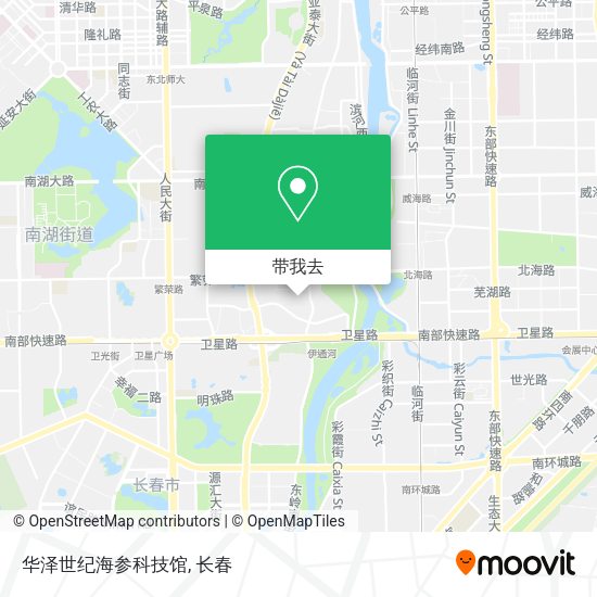 华泽世纪海参科技馆地图