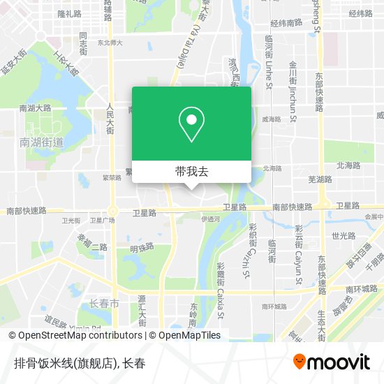排骨饭米线(旗舰店)地图