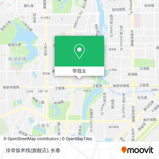 排骨饭米线(旗舰店)地图