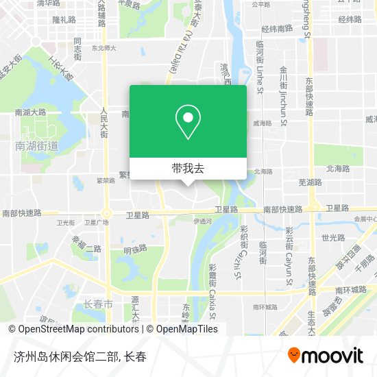 济州岛休闲会馆二部地图