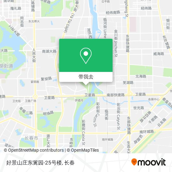 好景山庄东篱园-25号楼地图