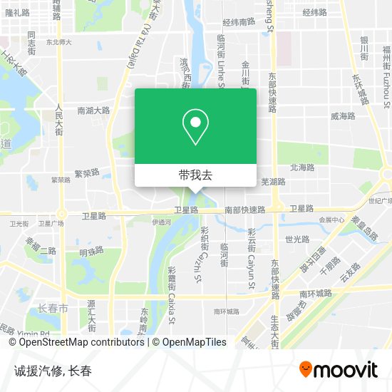 诚援汽修地图