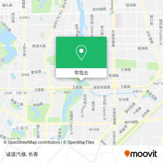 诚援汽修地图