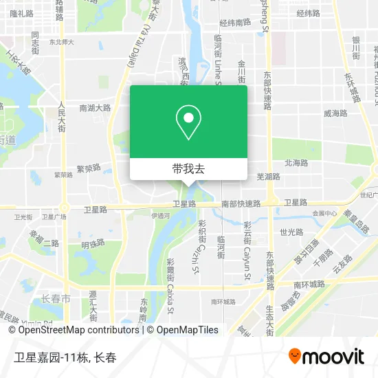 卫星嘉园-11栋地图