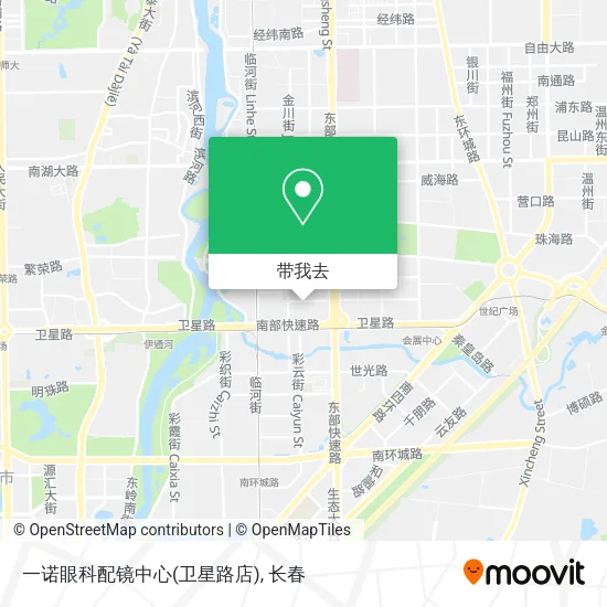 一诺眼科配镜中心(卫星路店)地图