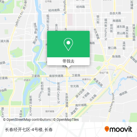 长春经开七区-4号楼地图