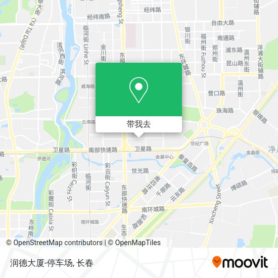 润德大厦-停车场地图