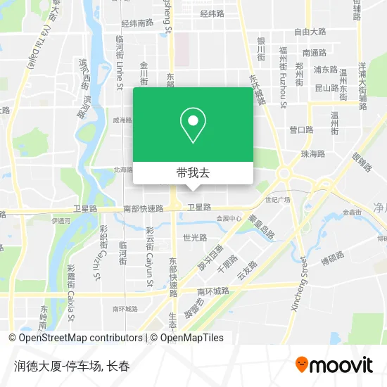 润德大厦-停车场地图
