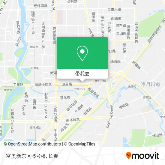 富奥新东区-5号楼地图
