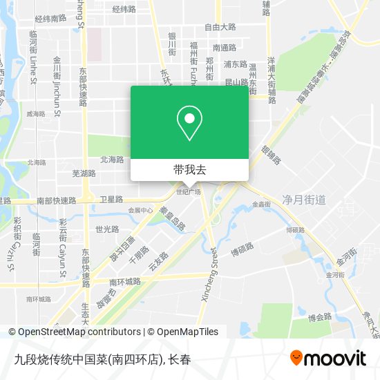 九段烧传统中国菜(南四环店)地图