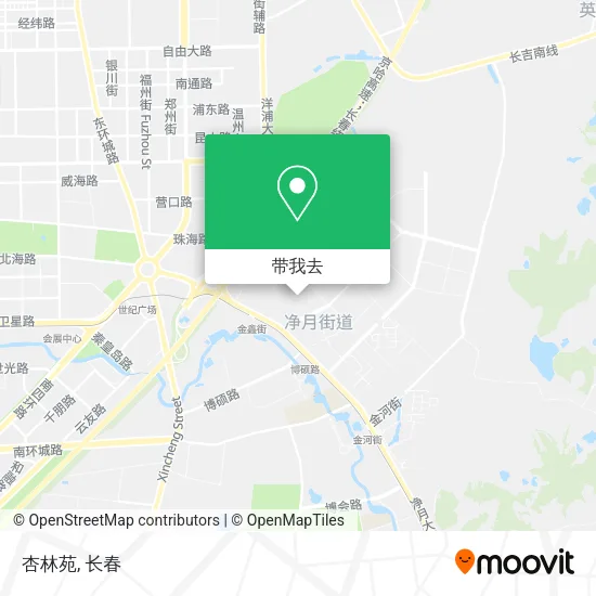 杏林苑地图