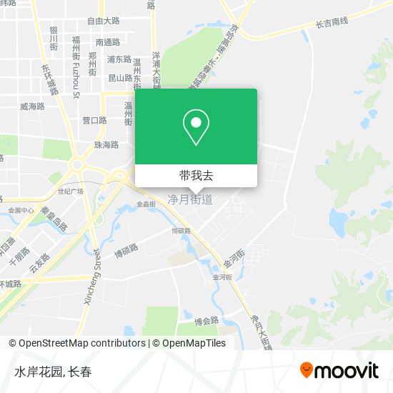 水岸花园地图