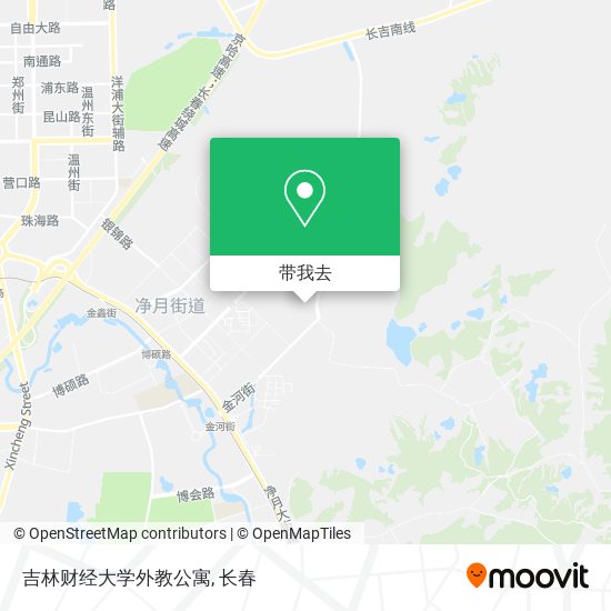 吉林财经大学外教公寓地图