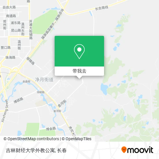 吉林财经大学外教公寓地图