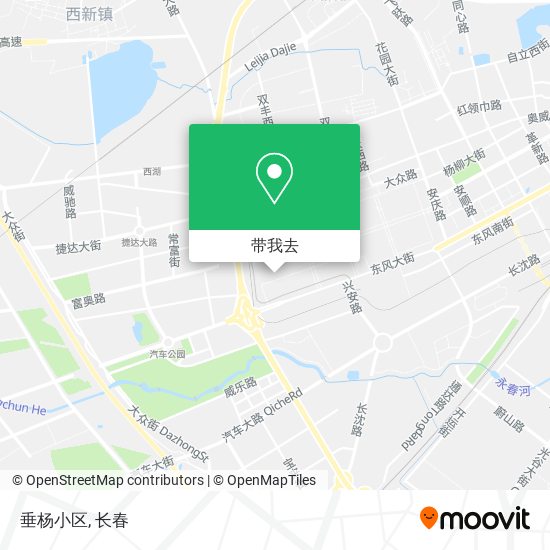 垂杨小区地图