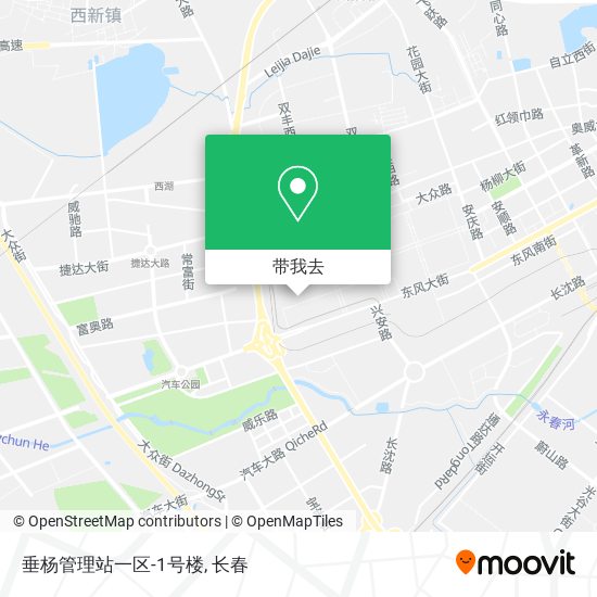 垂杨管理站一区-1号楼地图