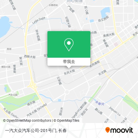 一汽大众汽车公司-201号门地图