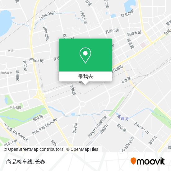 尚品检车线地图