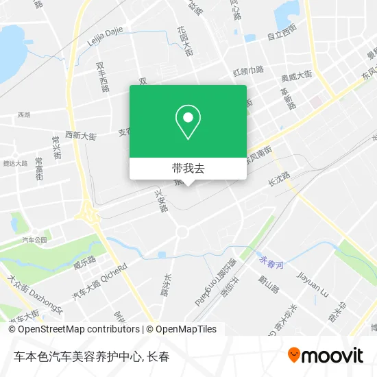 车本色汽车美容养护中心地图